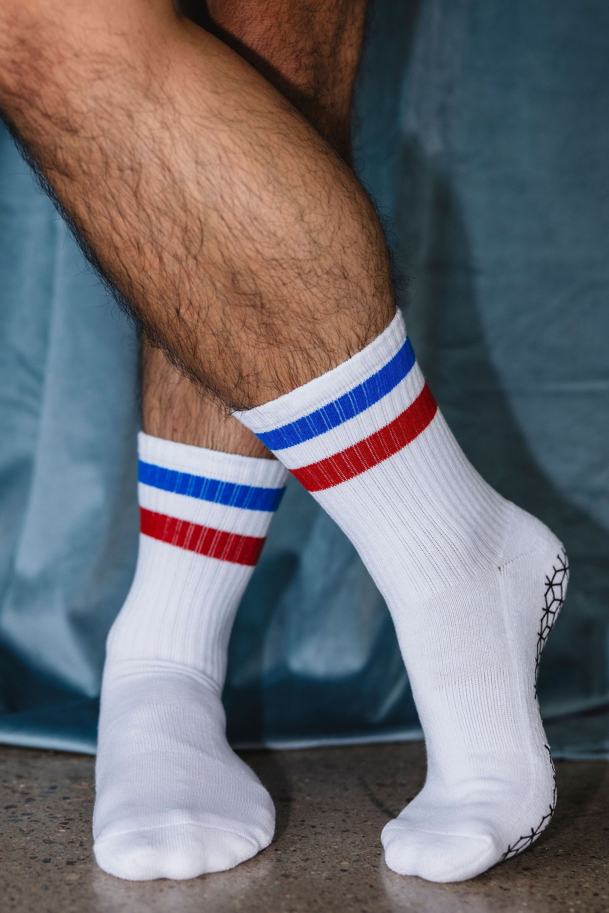 Men's Vintage Crew Grip Sock