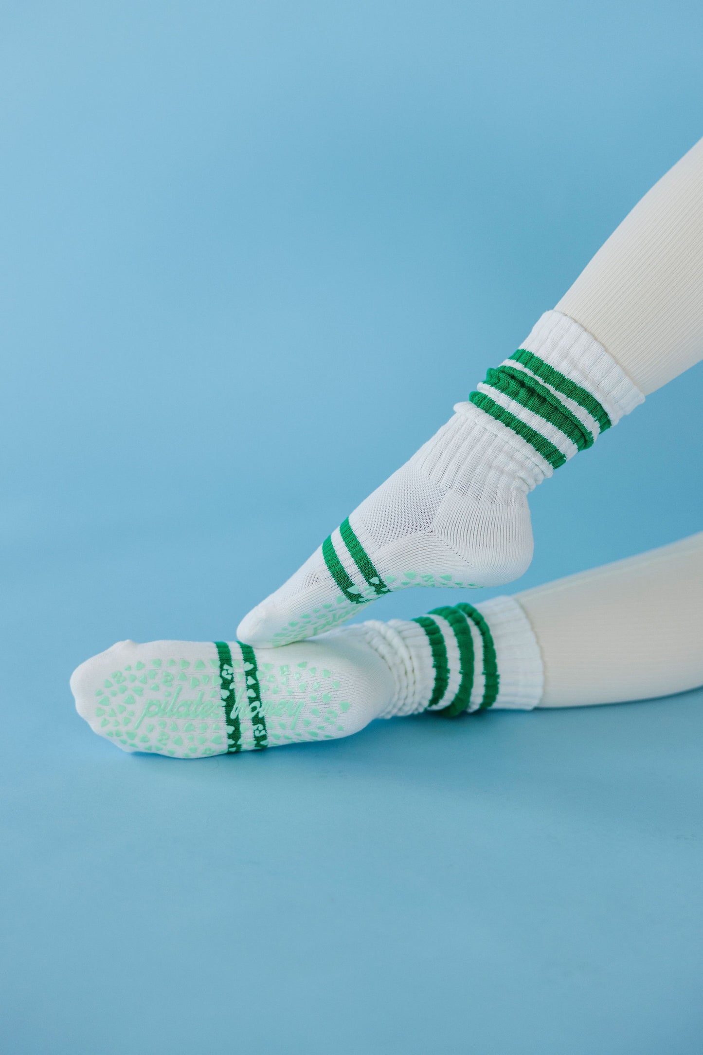 Vintage Tube Green Grip Sock